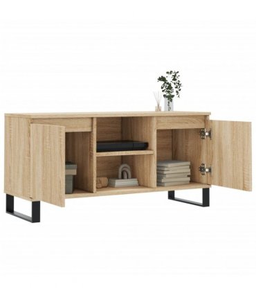 vidaXL TV Cabinet Sonoma Oak 104x35x50 cm Engineered Wood — V0672041073