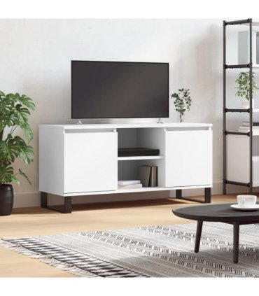 vidaXL TV Cabinet White 104x35x50 cm Engineered Wood — V0672041075