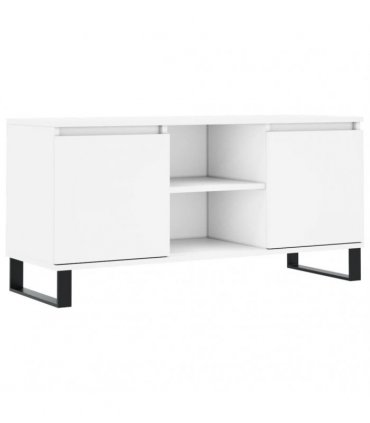 vidaXL TV Cabinet White 104x35x50 cm Engineered Wood — V0672041075