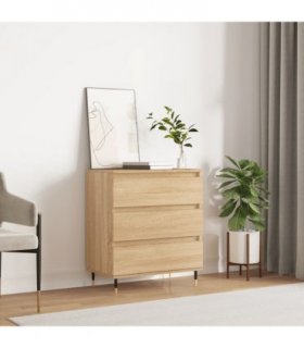 vidaXL Sideboard Sonoma Oak 60x35x70 cm Engineered Wood — V0672041099