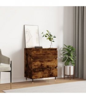 vidaXL Sideboard Smoked Oak 60x35x70 cm Engineered Wood — V0672041103