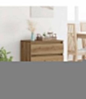 vidaXL Sideboard Artisan Oak 60 x 35 x 70 cm Engineered Wood — V0672041106