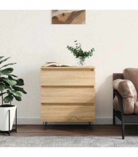 vidaXL Sideboard Sonoma Oak 60x35x70 cm Engineered Wood — V0672041116