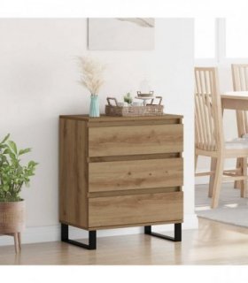 vidaXL Sideboard Artisan Oak 60 x 35 x 70 cm Engineered Wood — V0672041117