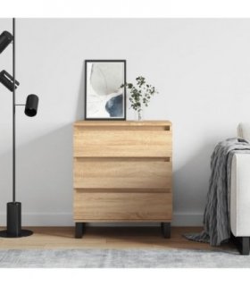 vidaXL Sideboard Sonoma Oak 60x35x70 cm Engineered Wood — V0672041121