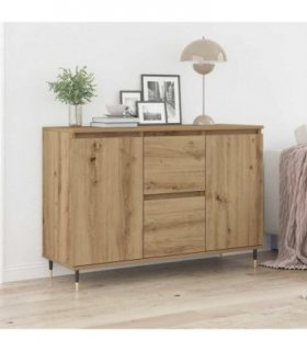 vidaXL Sideboard Artisan Oak 101.5 x 35 x 70 cm Engineered Wood