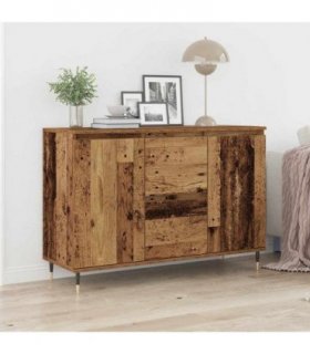 vidaXL Sideboard Old Wood 101.5 x 35 x 70 cm Engineered Wood