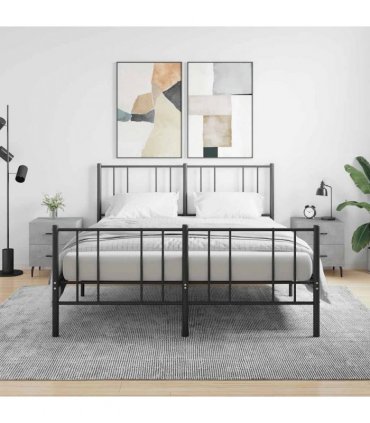 vidaXL Bedside Cabinets 2 pcs Concrete Grey 40x35x47.5 cm Engineered Wood — V0672041246