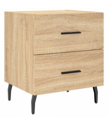 vidaXL Bedside Cabinets 2 pcs Sonoma Oak 40x35x47.5 cm Engineered Wood — V0672041249