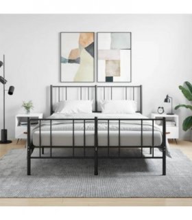 vidaXL Bedside Cabinets 2 pcs White 40x35x47.5 cm Engineered Wood — V0672041269
