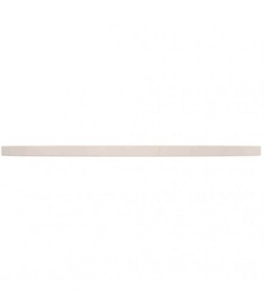 vidaXL Table Top Round White Ø70x3 cm Solid Wood Pine — Size: 70 x 3 cm