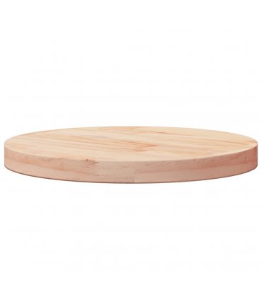 vidaXL Table Top Round Ø30x3 cm Solid Wood Pine — Colour: natural, Size: 30 x 3 cm