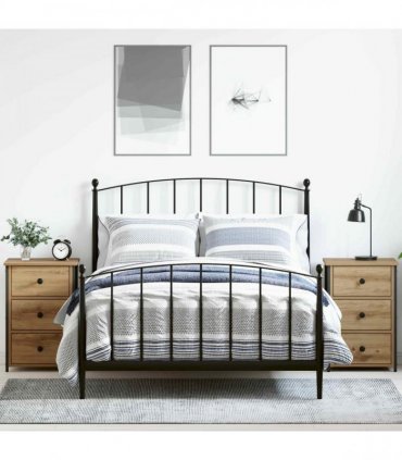 vidaXL Bedside Cabinet 2 pcs Brown 40 x 36 x 60 cm Solid Reclaim Wood — Colour: Artisan oak
