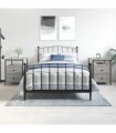 vidaXL Bedside Cabinets 2 pcs Grey Sonoma 44x45x60 cm Engineered Wood