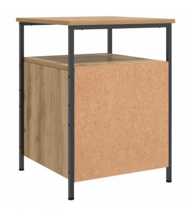 vidaXL Bedside Cabinet Artisan Oak 44x45x60 cm Engineered Wood