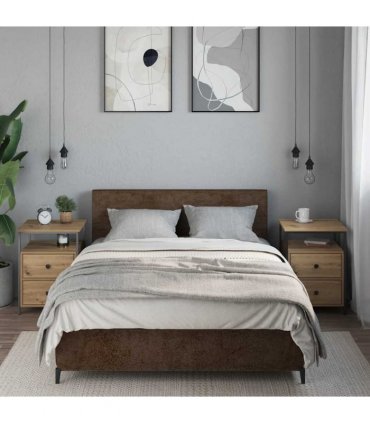 vidaXL Bedside Cabinets 2 pcs Artisan Oak 44x45x60 cm Engineered Wood