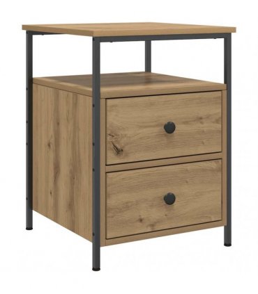 vidaXL Bedside Cabinets 2 pcs Artisan Oak 44x45x60 cm Engineered Wood