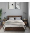 vidaXL Bedside Cabinets 2 pcs Artisan Oak 34x36x50 cm Engineered Wood