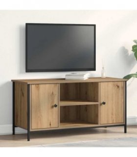 vidaXL TV Cabinet Artisan oak 100 x 40 x 50 cm Engineered wood