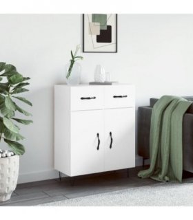 vidaXL Sideboard White 69.5x34x90 cm Engineered Wood — V0672042124