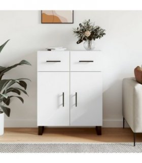 vidaXL Sideboard White 69.5x34x90 cm Engineered Wood — V0672042154