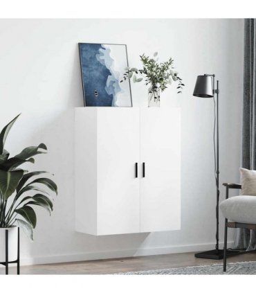 vidaXL Wall Mounted Cabinet White 69.5x34x90 cm — V0672042204