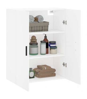 vidaXL Wall Mounted Cabinet White 69.5x34x90 cm — V0672042204