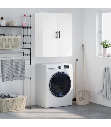 vidaXL Wall Mounted Cabinet White 69.5x34x90 cm — V0672042211