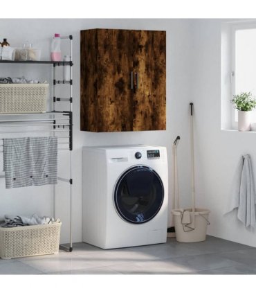 vidaXL Wall Mounted Cabinet Smoked Oak 69.5x34x90 cm — V0672042213