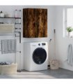 vidaXL Wall Mounted Cabinet Smoked Oak 69.5x34x90 cm — V0672042213