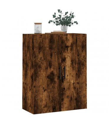 vidaXL Wall Mounted Cabinet Smoked Oak 69.5x34x90 cm — V0672042213