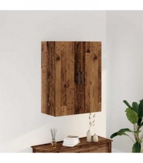 vidaXL Wall Mounted Cabinet Old Wood 69.5x34x90 cm — V0672042216