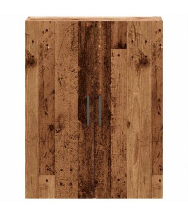 vidaXL Wall Mounted Cabinet Old Wood 69.5x34x90 cm — V0672042216