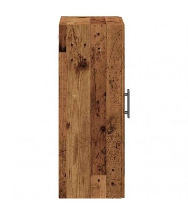 vidaXL Wall Mounted Cabinet Old Wood 69.5x34x90 cm — V0672042216
