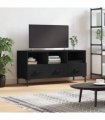 vidaXL TV Cabinet Black 102x36x50 cm Engineered Wood — V0672042238