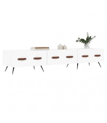 vidaXL TV Cabinet White 150x36x30 cm Engineered Wood