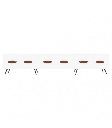 vidaXL TV Cabinet White 150x36x30 cm Engineered Wood