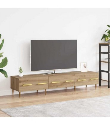 vidaXL TV Cabinet Artisan Oak 150 x 36 x 30 cm Engineered Wood