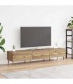vidaXL TV Cabinet Artisan Oak 150 x 36 x 30 cm Engineered Wood