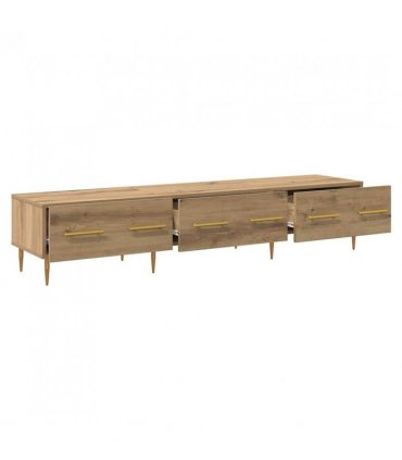 vidaXL TV Cabinet Artisan Oak 150 x 36 x 30 cm Engineered Wood