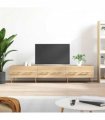 vidaXL TV Cabinet Sonoma Oak 150x36x30 cm Engineered Wood