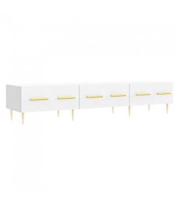 vidaXL TV Cabinet White 150x36x30 cm Engineered Wood — V0672042270