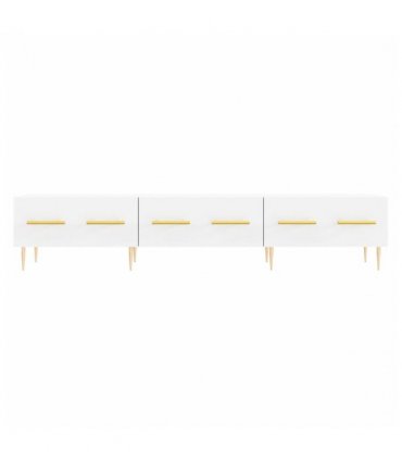 vidaXL TV Cabinet White 150x36x30 cm Engineered Wood — V0672042270