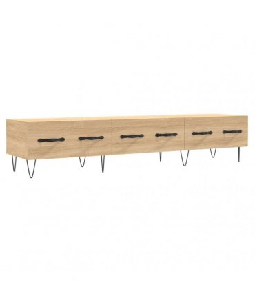vidaXL TV Cabinet Sonoma Oak 150x36x30 cm Engineered Wood — V0672042272