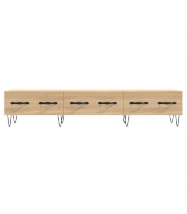 vidaXL TV Cabinet Sonoma Oak 150x36x30 cm Engineered Wood — V0672042272