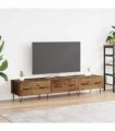 vidaXL TV Cabinet Old wood 150 x 36 x 30 cm Engineered wood — V0672042273