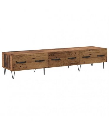vidaXL TV Cabinet Old wood 150 x 36 x 30 cm Engineered wood — V0672042273
