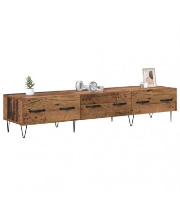 vidaXL TV Cabinet Old wood 150 x 36 x 30 cm Engineered wood — V0672042273
