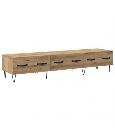 vidaXL TV Cabinet Artisan oak 150 x 36 x 30 cm Engineered wood — V0672042275