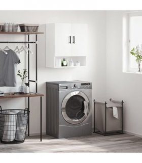 vidaXL Wall Cabinet White 60x31x70 cm Engineered Wood — V0672042462